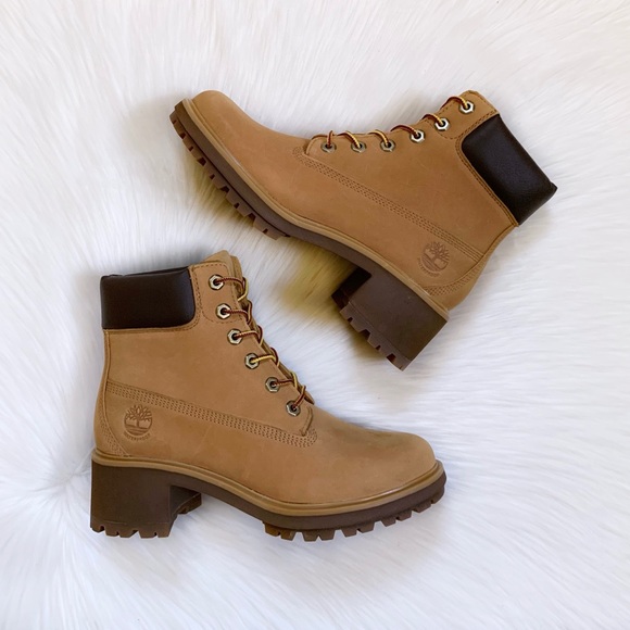 Timberland Kinsley Wheat 6 Inch Waterproof Boots - Picture 2 of 8